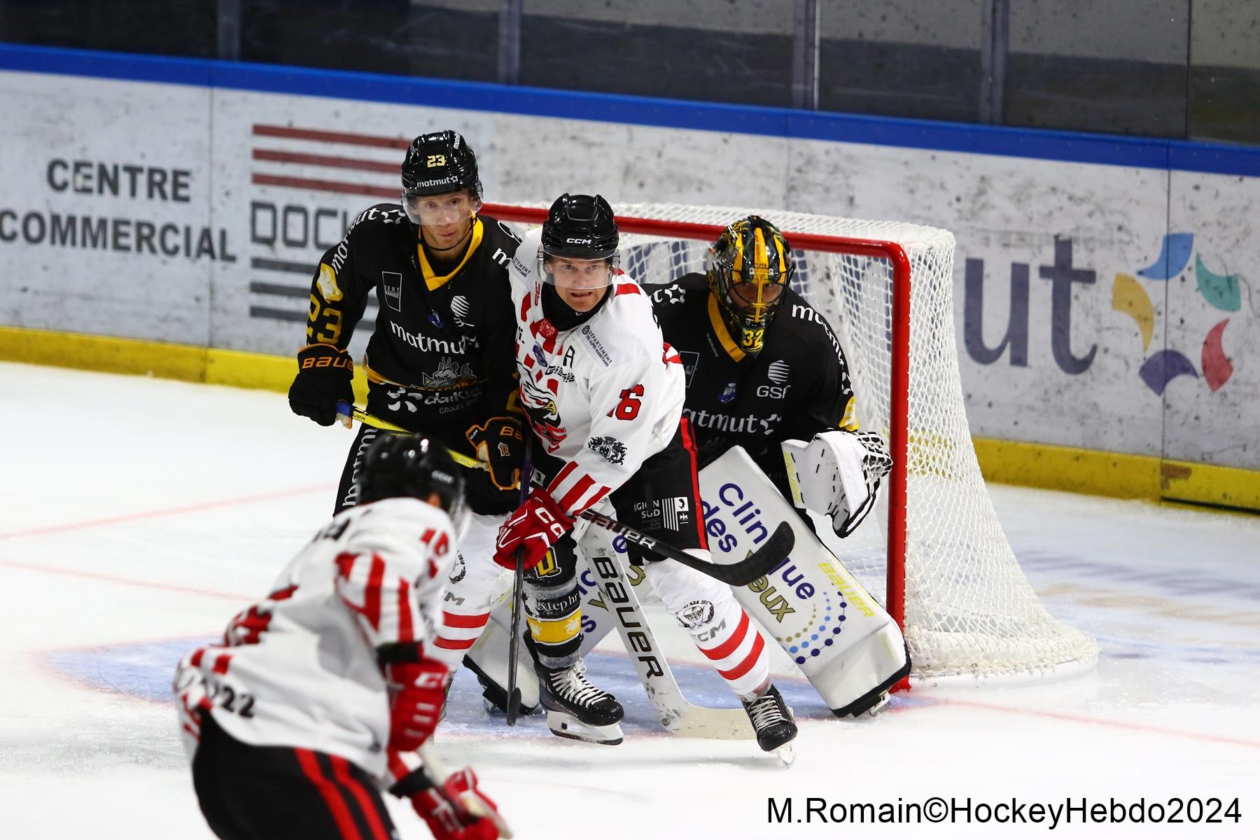 Photo hockey match Rouen - Nice