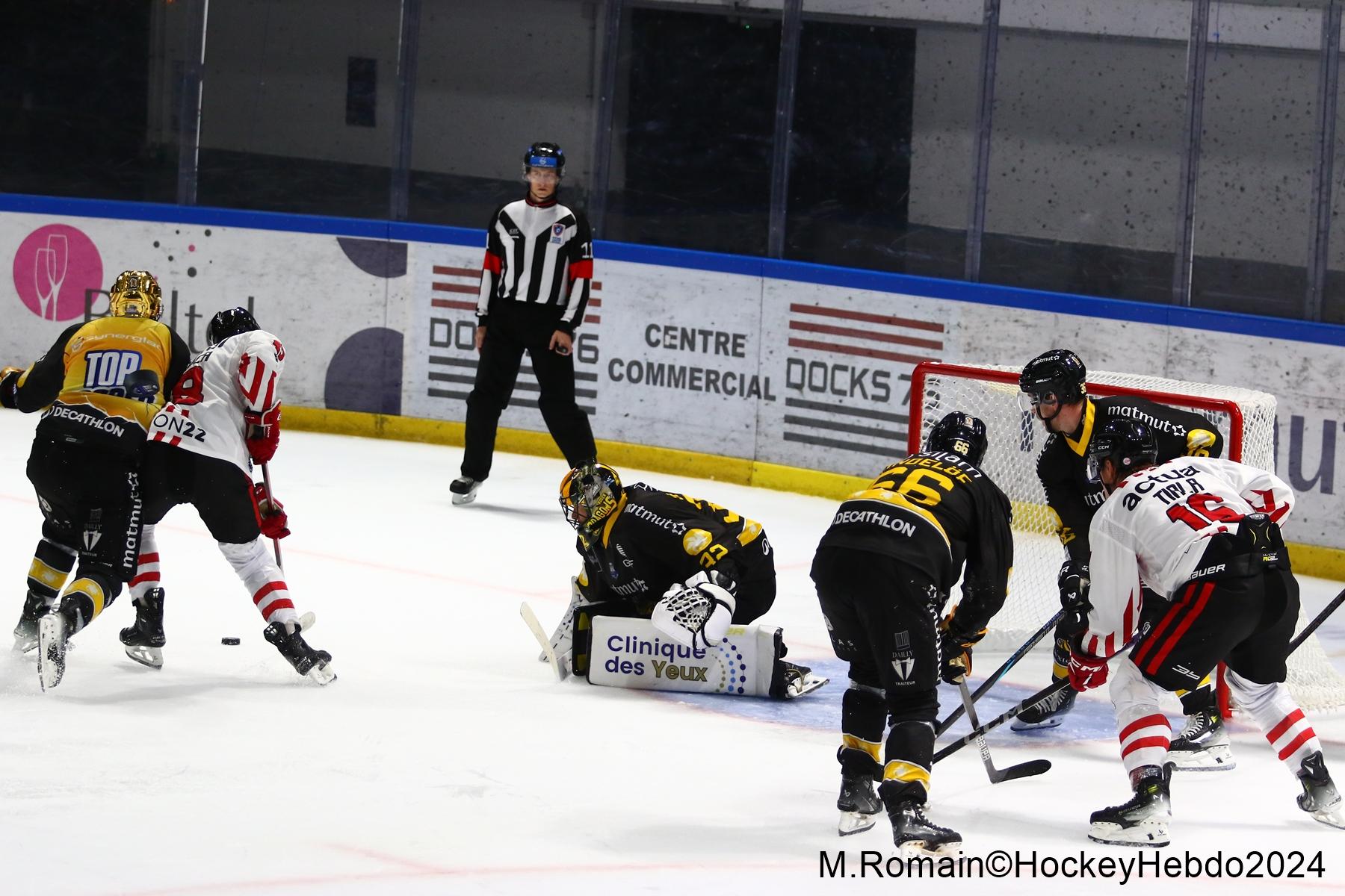 Photo hockey match Rouen - Nice