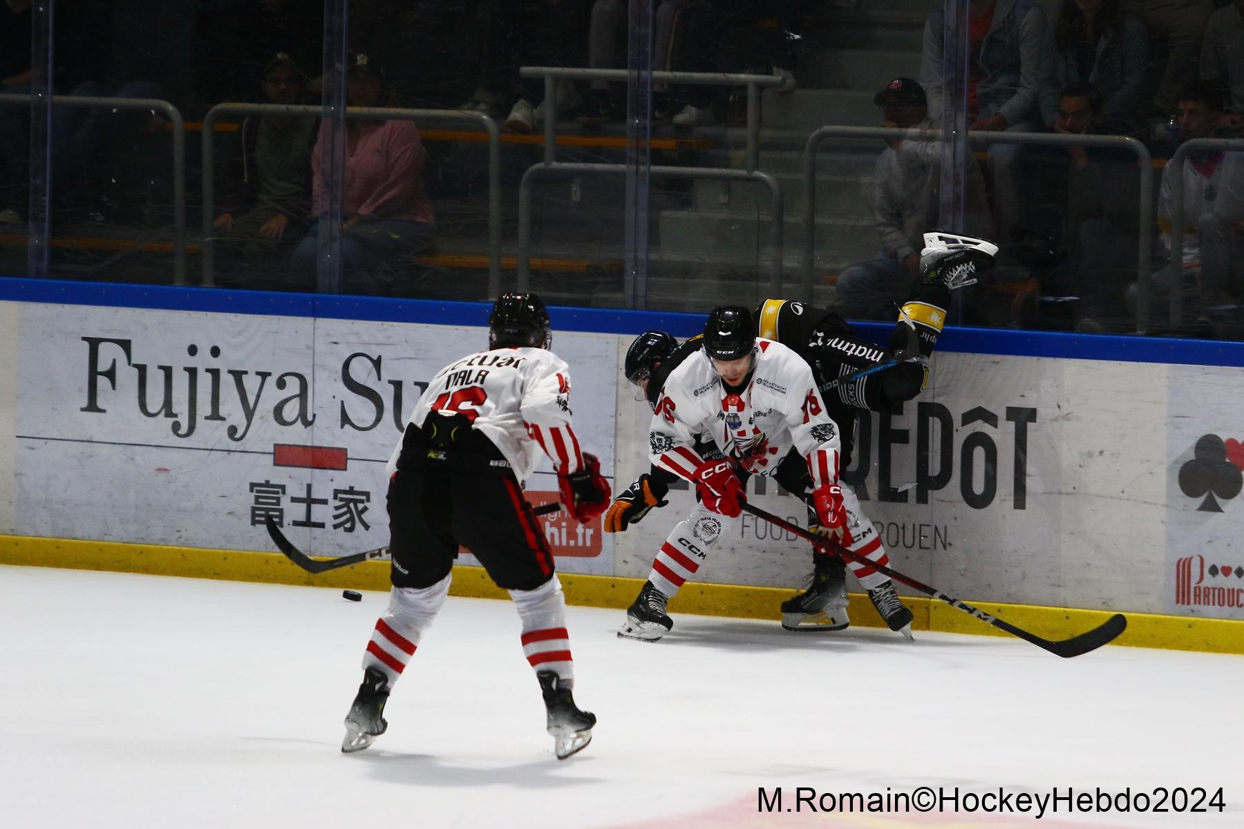 Photo hockey match Rouen - Nice