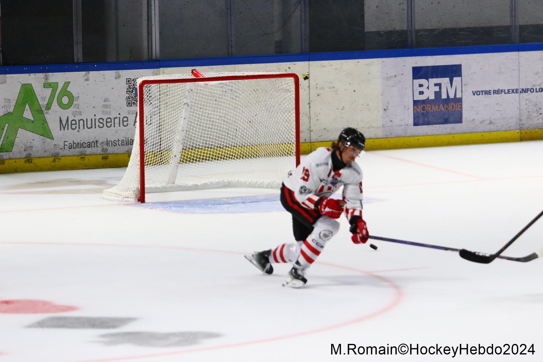 Photo hockey match Rouen - Nice