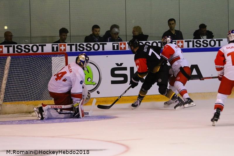 Photo hockey match Rouen - Salzbourg