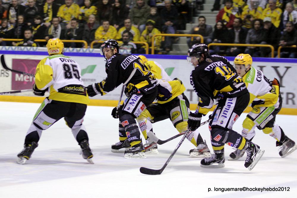 Photo hockey match Rouen - Strasbourg 
