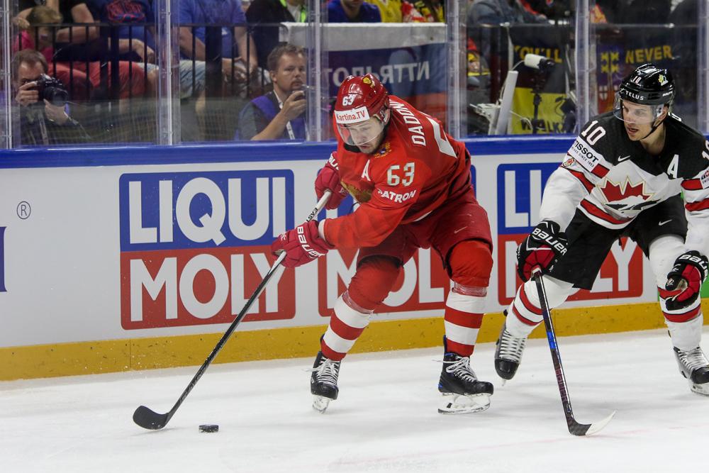 Photo hockey match Russia - Canada