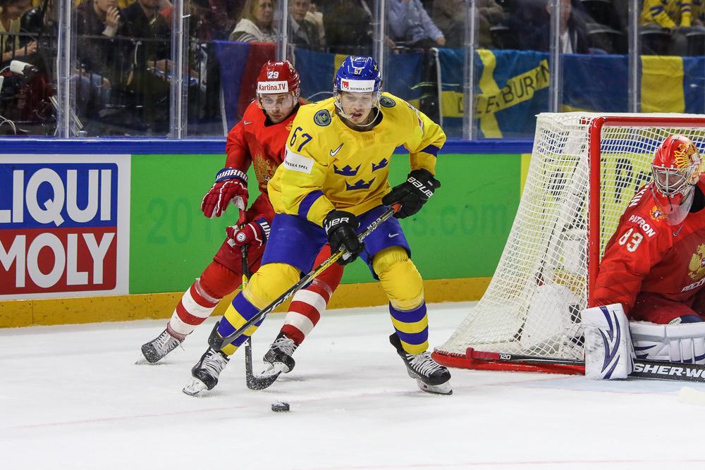 Photo hockey match Russia - Sweden