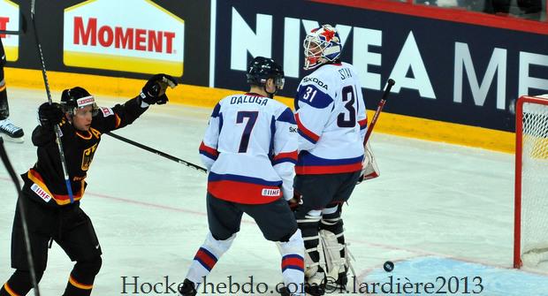 Photo hockey match Slovakia - Germany