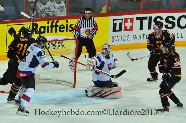 Photo hockey match Slovakia - Germany