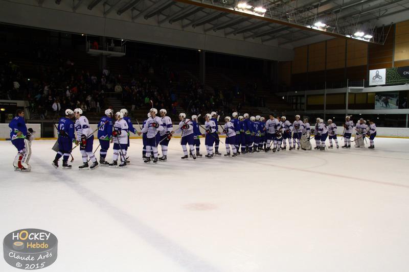 Photo hockey match Slovenia - France U20