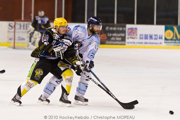 Photo hockey match Strasbourg  - Angers 