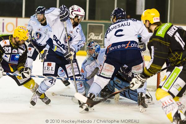 Photo hockey match Strasbourg  - Angers 