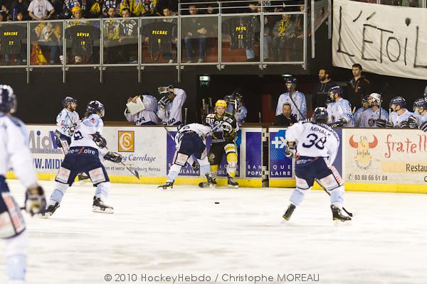 Photo hockey match Strasbourg  - Angers 