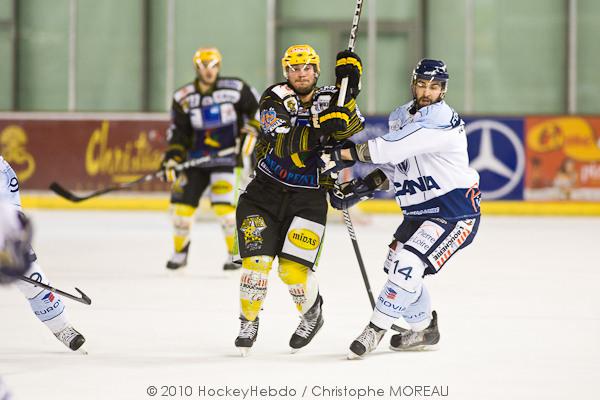 Photo hockey match Strasbourg  - Angers 