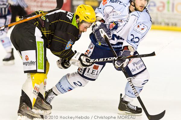 Photo hockey match Strasbourg  - Angers 