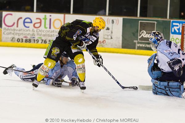 Photo hockey match Strasbourg  - Angers 