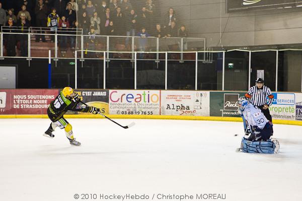 Photo hockey match Strasbourg  - Angers 