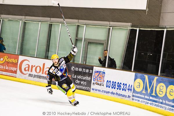 Photo hockey match Strasbourg  - Angers 