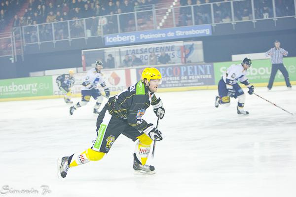 Photo hockey match Strasbourg  - Chamonix 