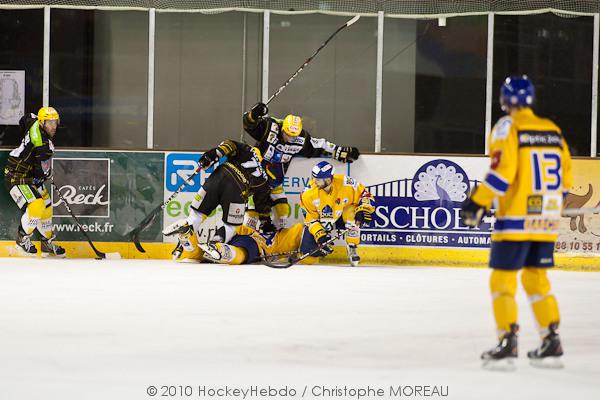 Photo hockey match Strasbourg  - Dijon 