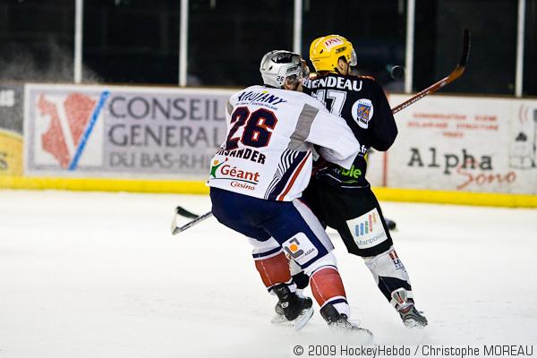 Photo hockey match Strasbourg  - Grenoble 
