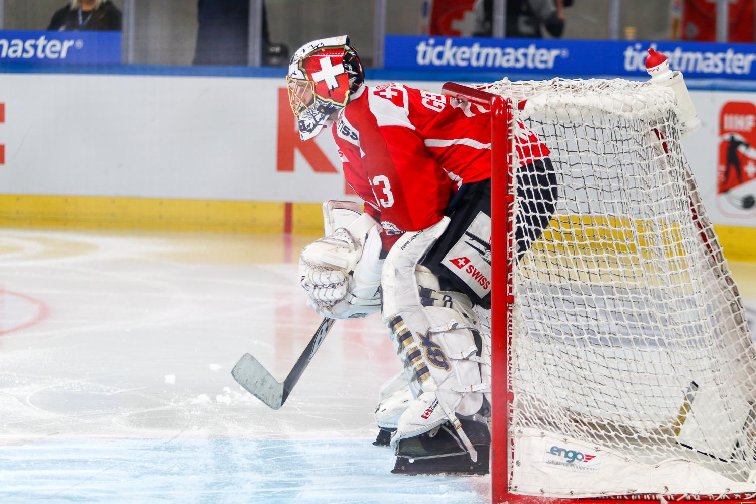 Photo hockey match Switzerland - Czech Republic