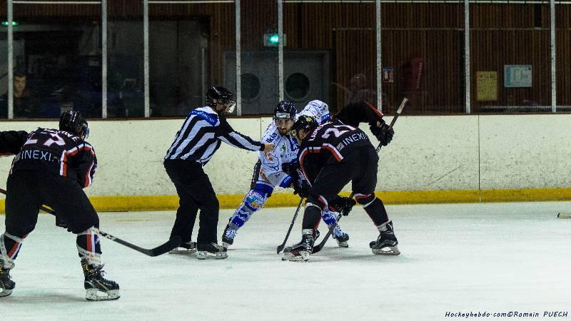 Photo hockey match Toulouse-Blagnac - Courchevel-Mribel-Pralognan