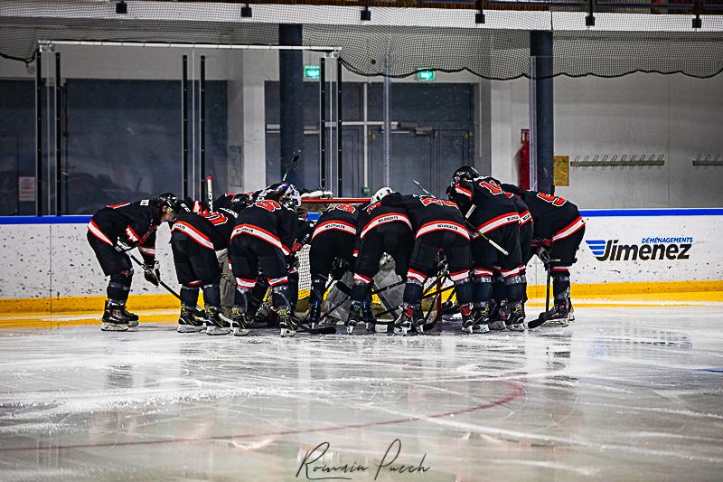 Photo hockey match Toulouse-Blagnac - Courchevel-Mribel-Pralognan