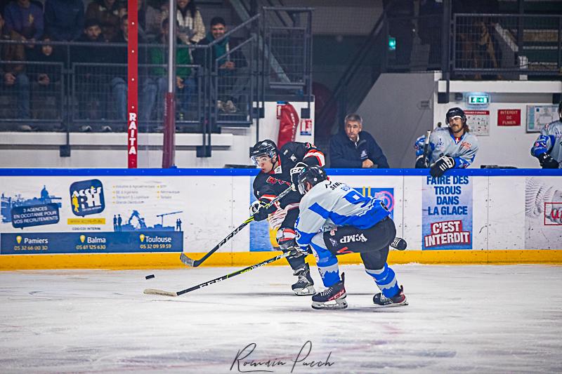 Photo hockey match Toulouse-Blagnac - Courchevel-Mribel-Pralognan