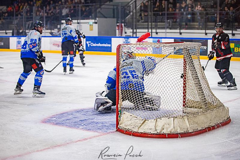 Photo hockey match Toulouse-Blagnac - Courchevel-Mribel-Pralognan