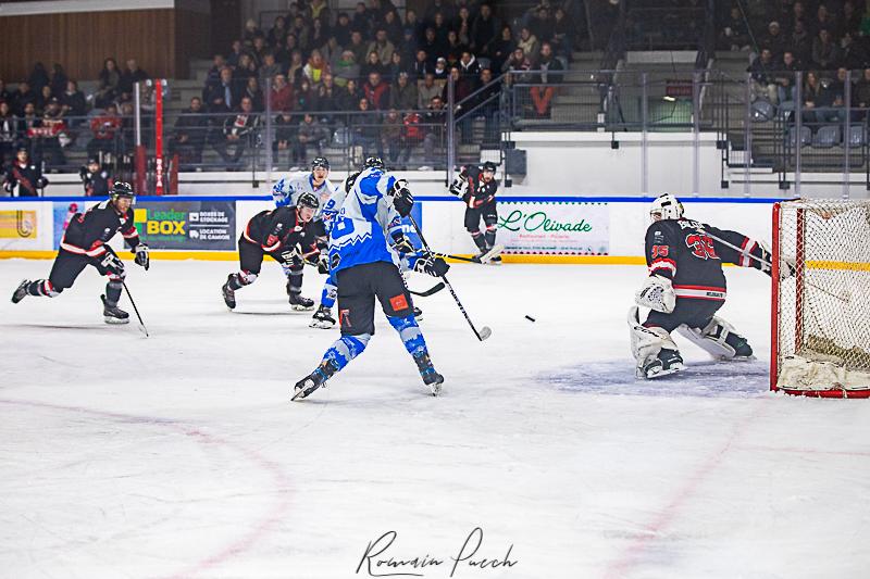 Photo hockey match Toulouse-Blagnac - Courchevel-Mribel-Pralognan