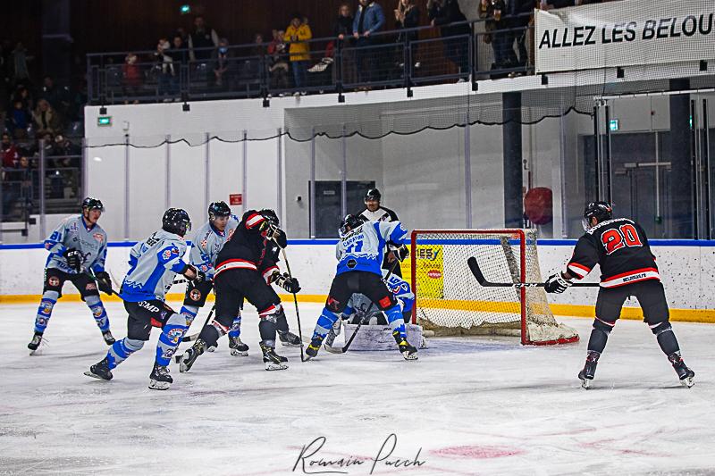 Photo hockey match Toulouse-Blagnac - Courchevel-Mribel-Pralognan