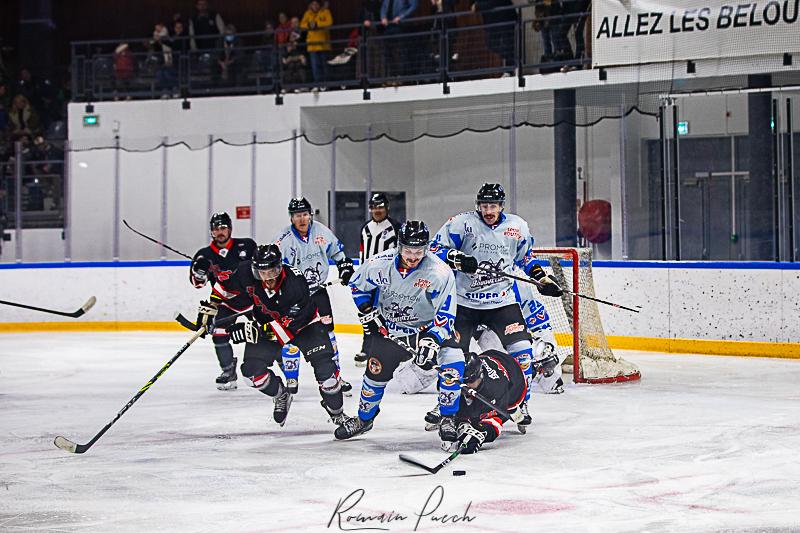 Photo hockey match Toulouse-Blagnac - Courchevel-Mribel-Pralognan