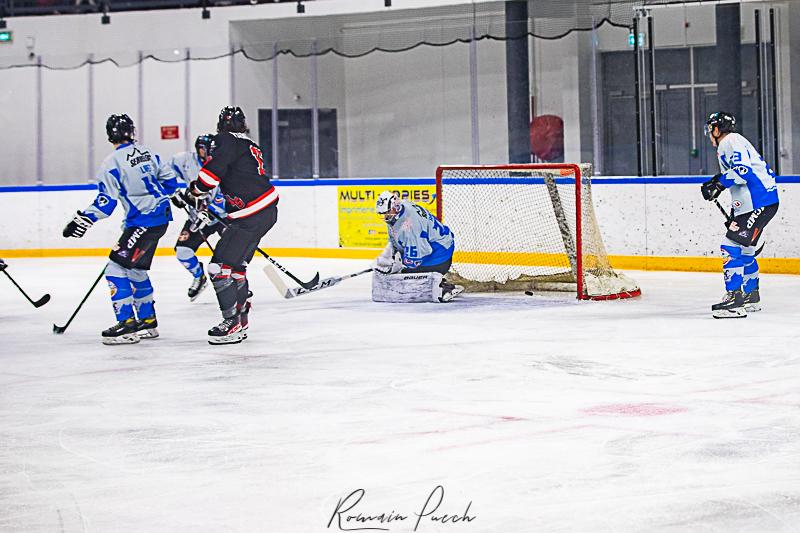 Photo hockey match Toulouse-Blagnac - Courchevel-Mribel-Pralognan