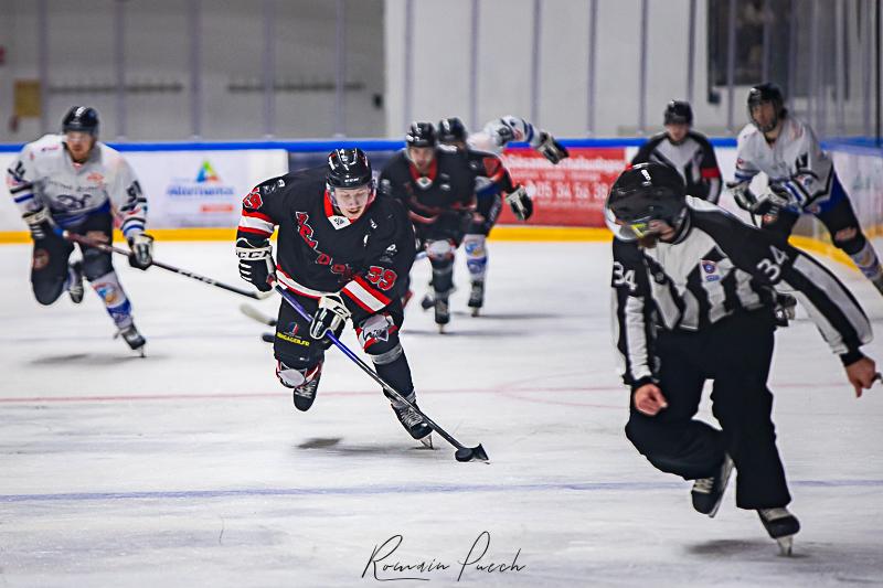 Photo hockey match Toulouse-Blagnac - Courchevel-Mribel-Pralognan