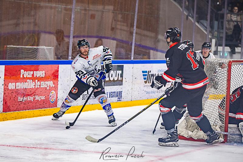 Photo hockey match Toulouse-Blagnac - Courchevel-Mribel-Pralognan