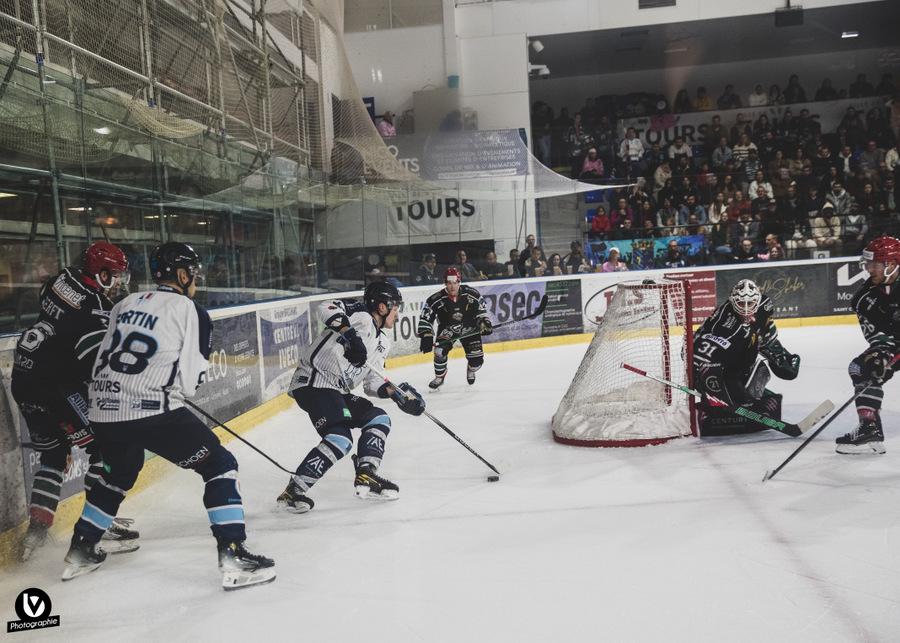 Photo hockey match Tours  - Mont-Blanc