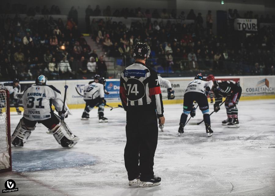 Photo hockey match Tours  - Mont-Blanc