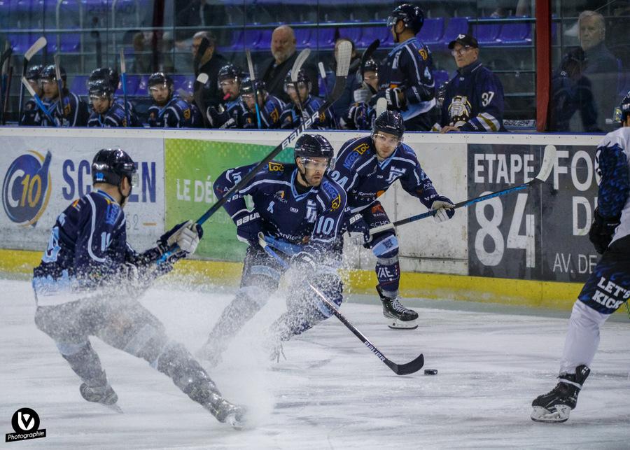 Photo hockey match Tours  - Nantes 