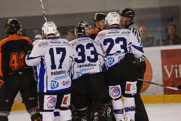 Photo hockey match Tours  - Nantes 