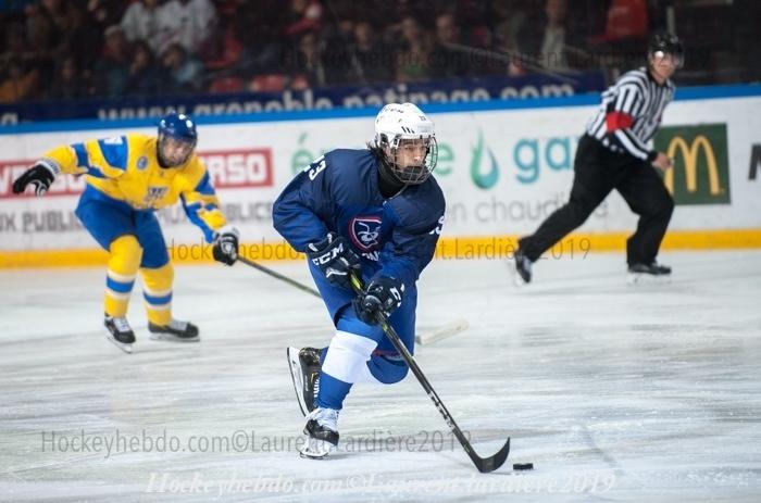 Photo hockey match Ukraine - France