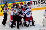 Photo hockey match United States of America - Russia le 16/05/2015