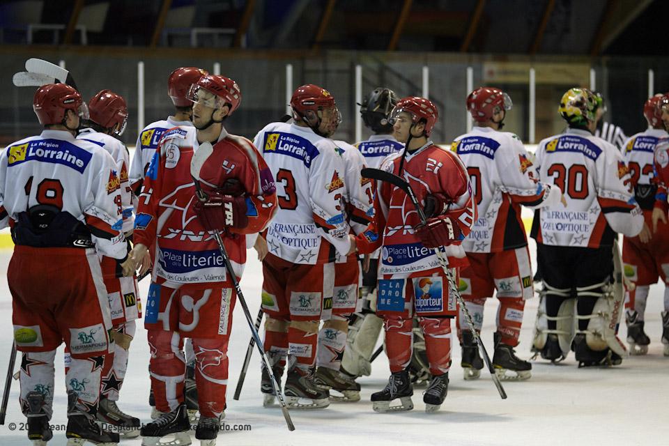 Photo hockey match Valence - Amnville