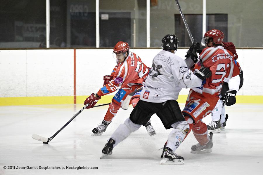 Photo hockey match Valence - Bordeaux