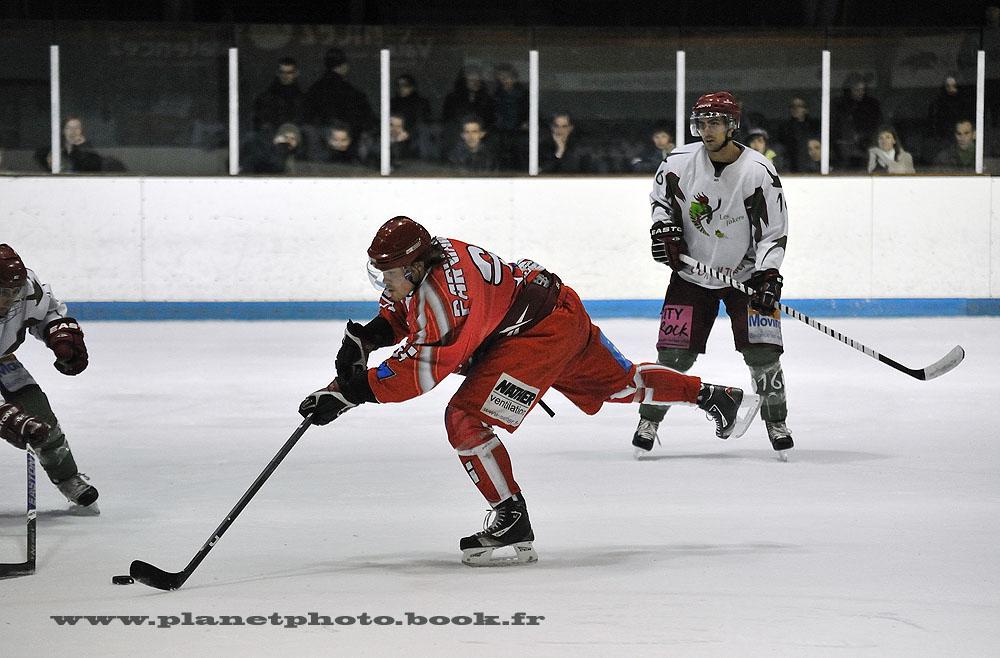 Photo hockey match Valence - Cergy-Pontoise