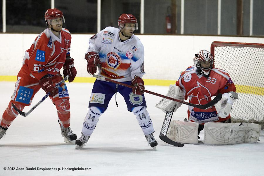 Photo hockey match Valence - Lyon