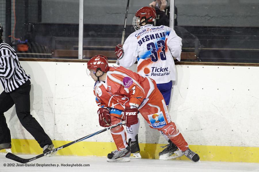 Photo hockey match Valence - Lyon