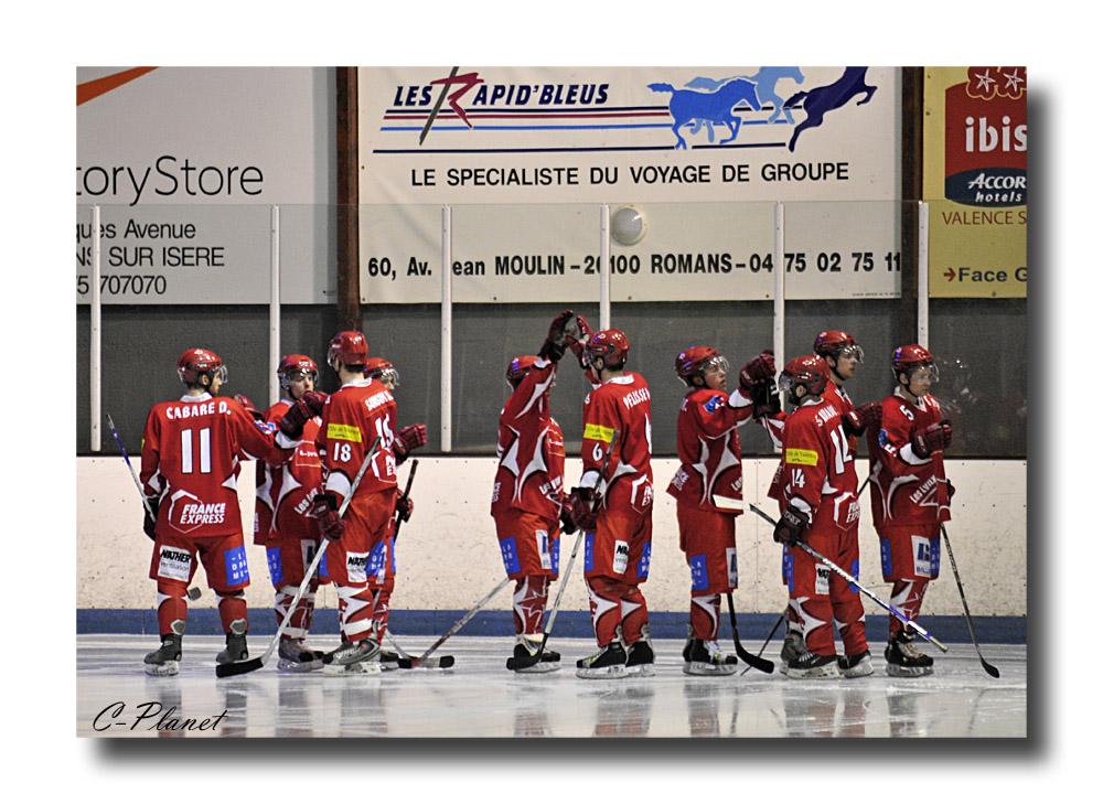 Photo hockey match Valence - Reims