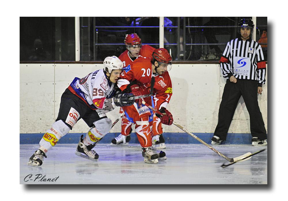 Photo hockey match Valence - Reims