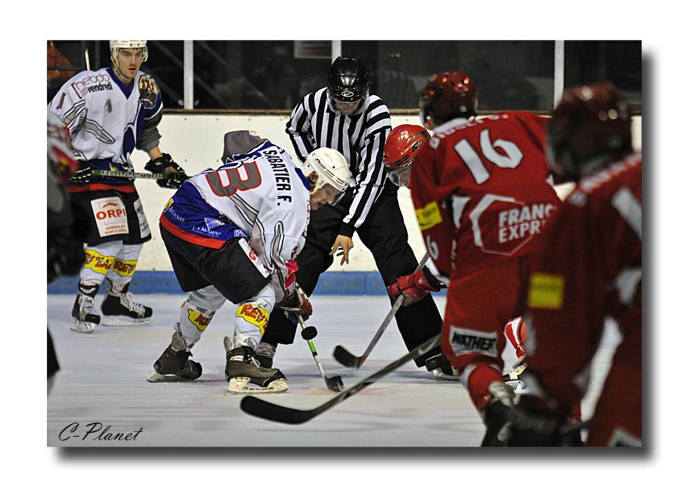 Photo hockey match Valence - Reims