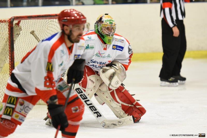 Photo hockey match Wasquehal Lille - Amnville
