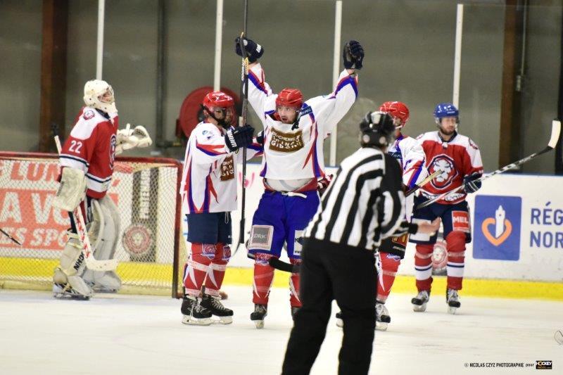 Photo hockey match Wasquehal Lille - Asnires