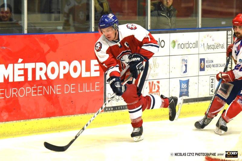 Photo hockey match Wasquehal Lille - Asnires